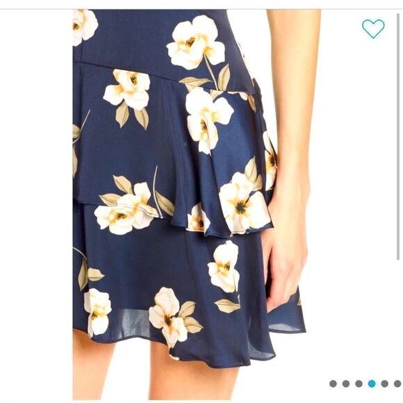 BB Dakota Floral Printed Oilslick Dress no tag - Picture 2 of 2